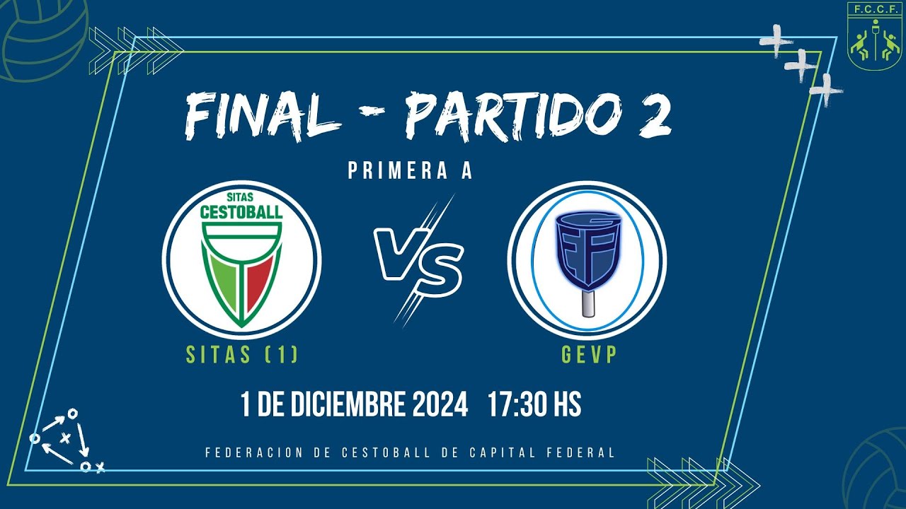 Cestoball | Primera A | SITAS (1) vs GEVP (0) | Final Torneo Clausura Vuelta