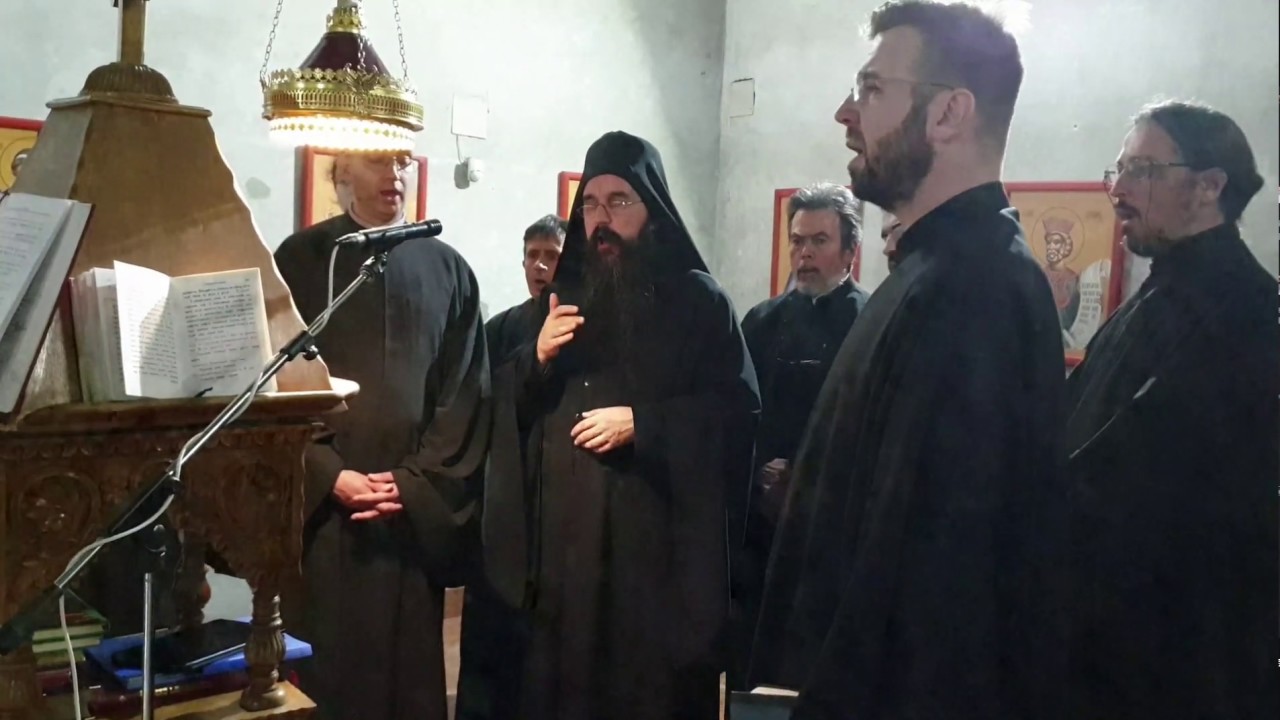 Трисвето, мелос Киријака Јоанидиса, глас 5.