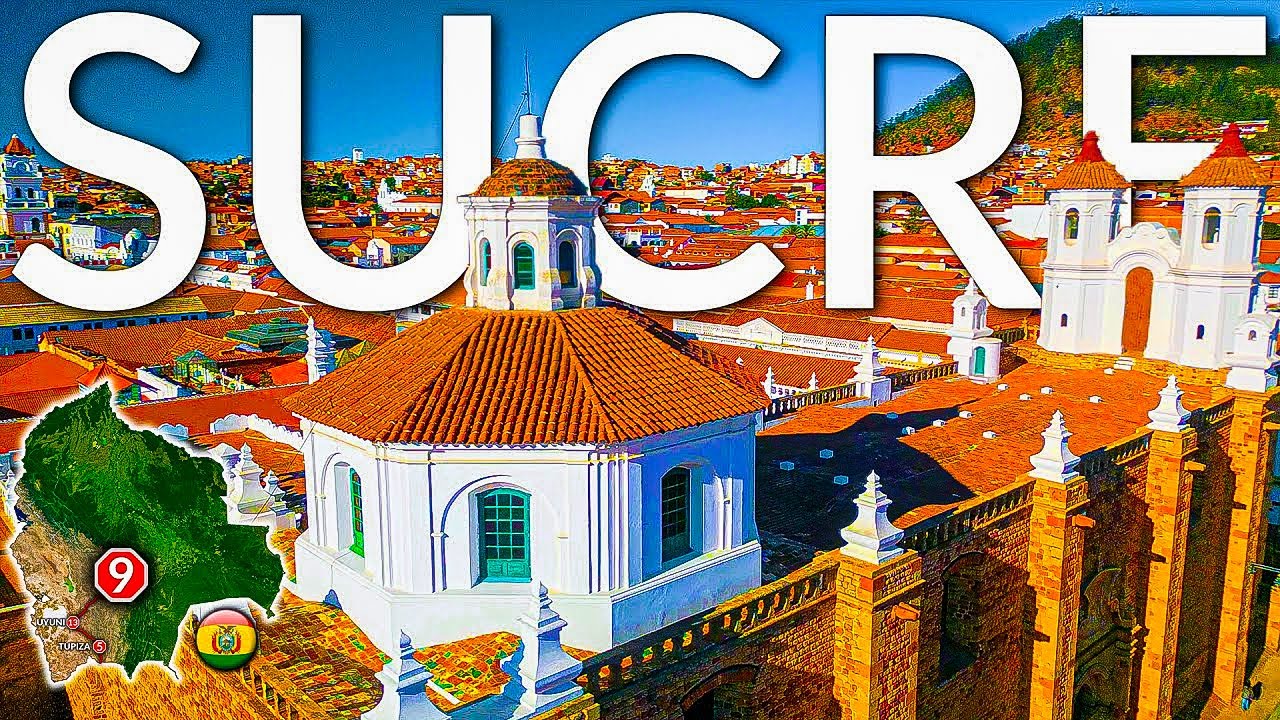 Explora 9 Vistazos📍SUCRE, Bolivia 🇧🇴 | Guía Dron Épica de Viajes