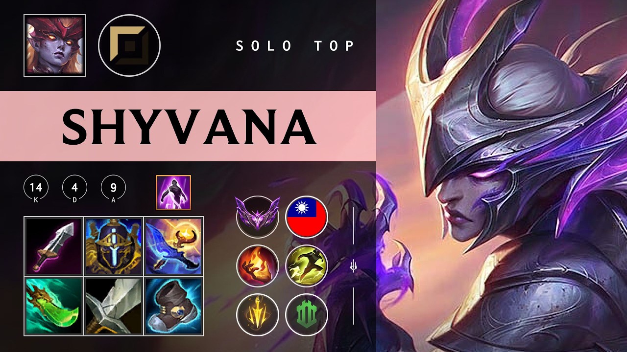Shyvana Top vs Fiora - TW Master Patch 26.07