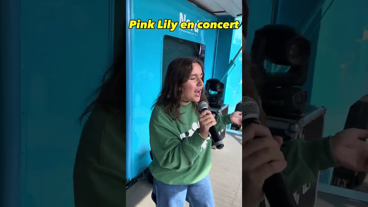Pink Lily chante Quoicoubeh en Concert !  #pinklily