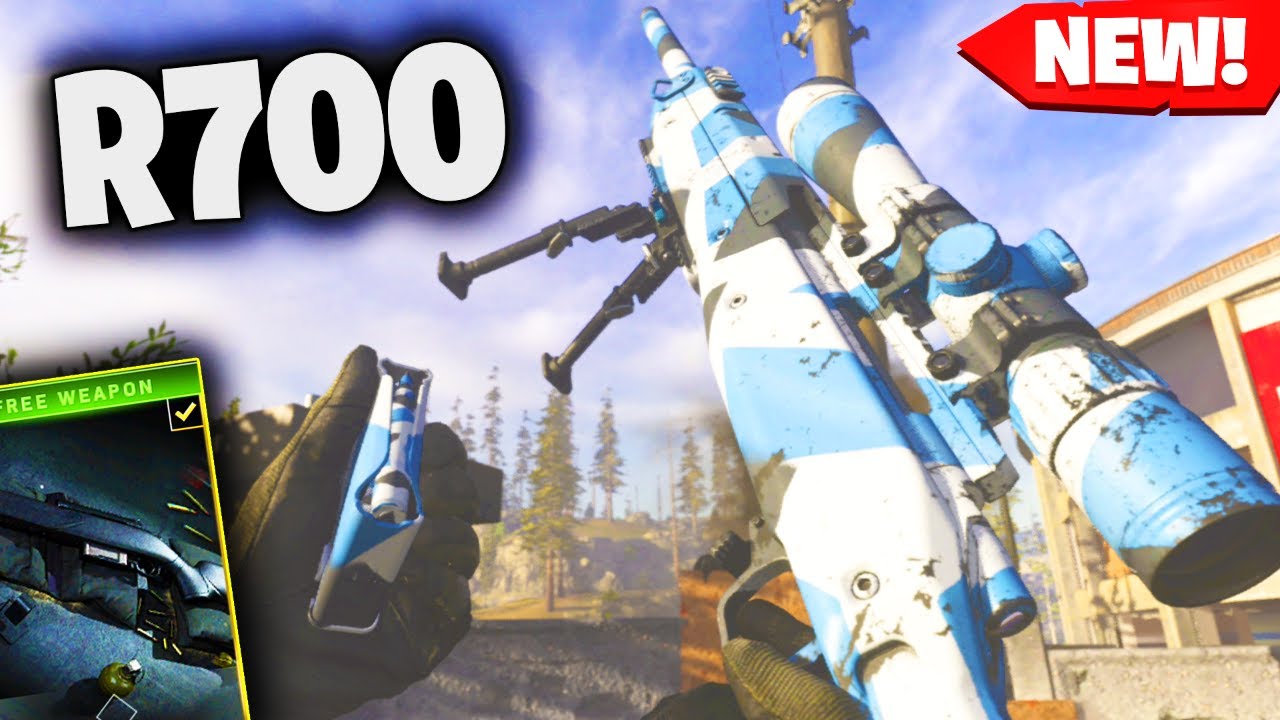 The NEW R700 sniper rifle in Modern Warfare Season 6 (SP-R208 Marksman rifle)
