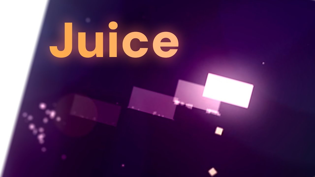 How to add JUICE to your PLATFORMER