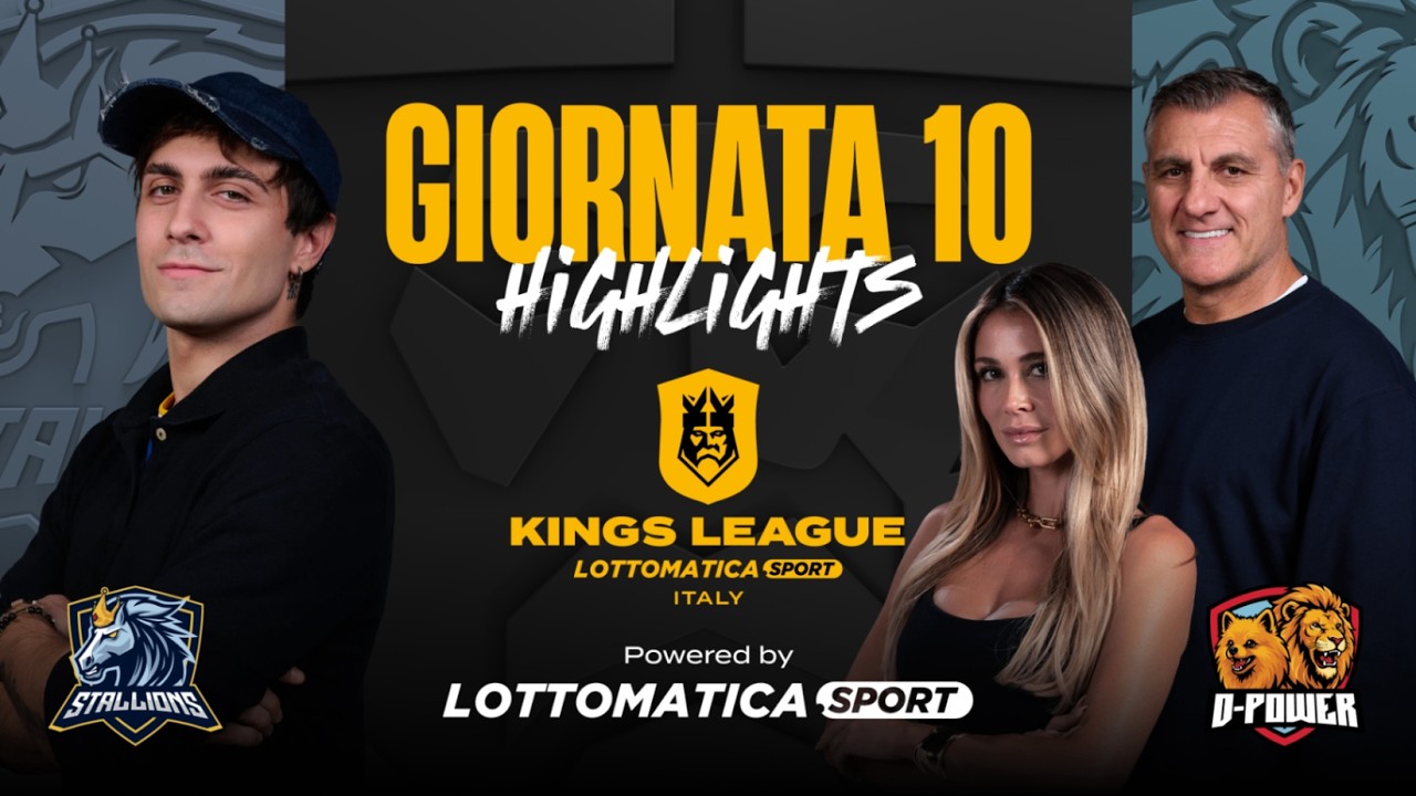 STALLIONS vs D-POWER | Highlights | Round 10 | Split 2 | KINGS LEAGUE LOTTOMATICA.SPORT ITALY