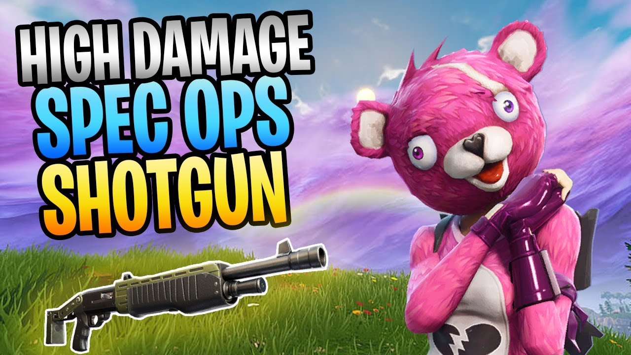 FORTNITE &mdash; Новый дробовик &laquo;Browbeater&raquo; из серии Spec Ops наносит огромный урон! Геймплей STW