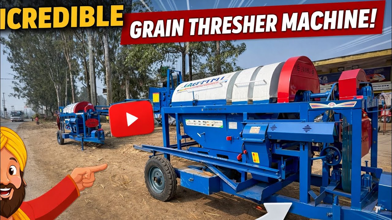 PAMMI Thresher Machine का ful review वीडियो 
