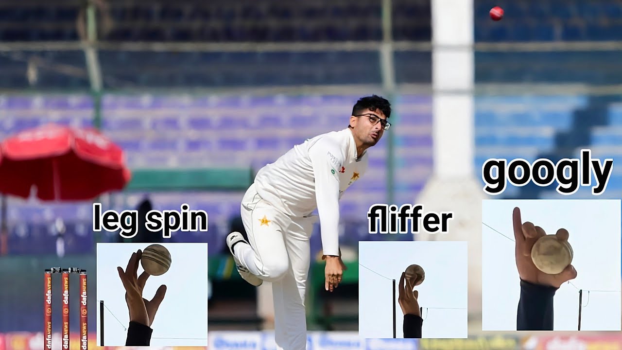 Abrar Ahmed's bowling tips /all variation carom ball ,wrong'UN and fliffer how to bold it easy