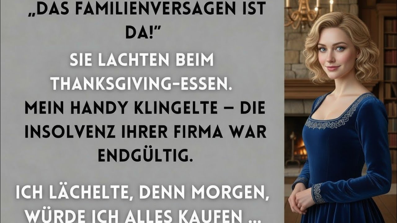 An Thanksgiving nannten sie mich das Familienversagen – und dann brachte meine Assistentin ihre..