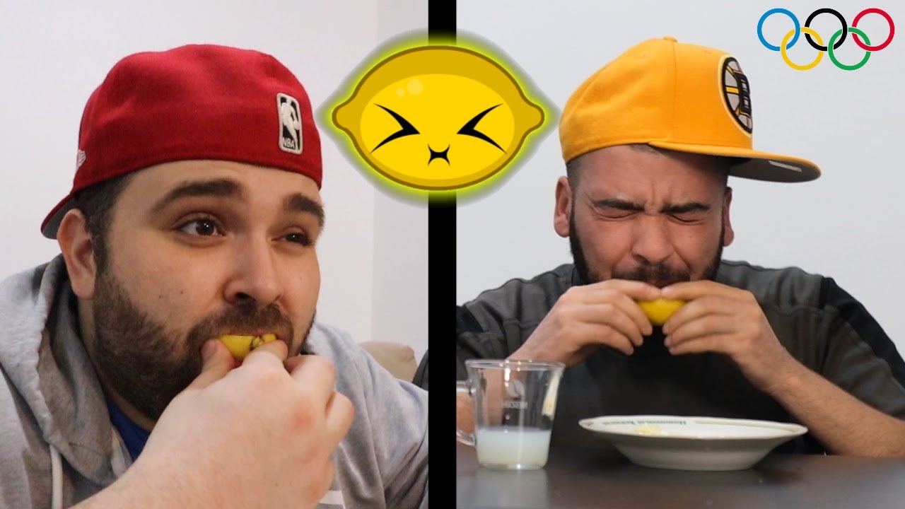تحدي الحامض بدون أي ردة فعل😂 أولمبياد الحجر الصحي