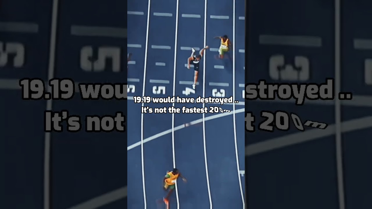 Usain Bolt 200m world record is not real #trackandfield