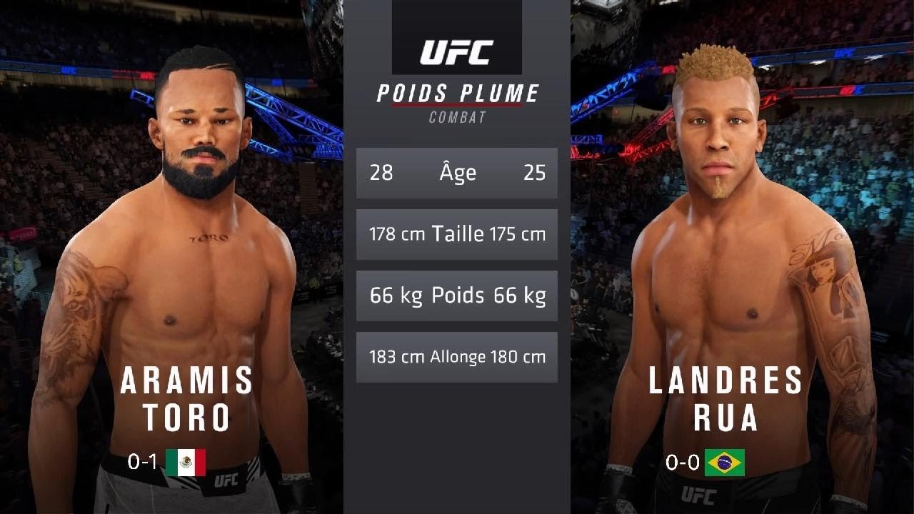 UFC 4 | Aramis Toro vs Landres Rua | Featherweight | BL studio 38