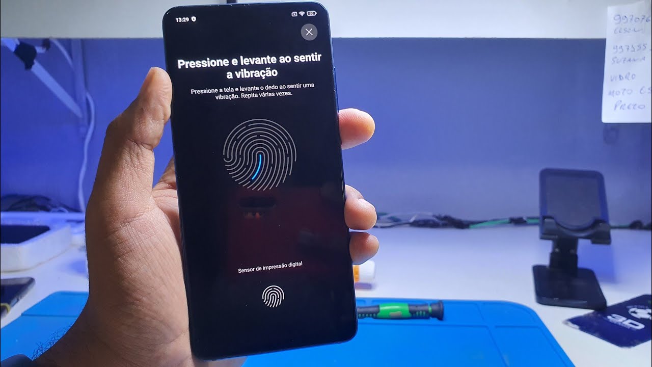 Como calibrar a Biometria do Xiaomi Redmi 9T/9T Pro e Qualquer outro modelo Xiaomi - Passo a passo!