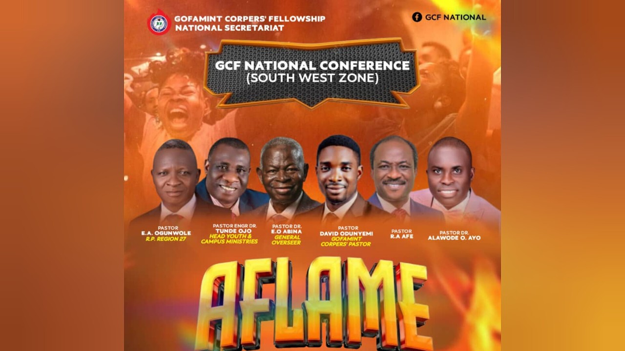 AFLAME 🔥 Day 2 Evening Session| GOFAMINT Corpers’ Fellowship National Conference| South West Zone