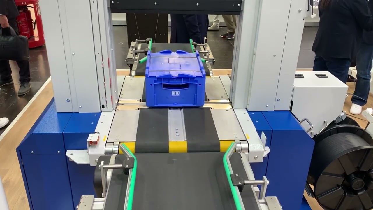 MOSCA SoniXs TR-Connect - Fully Automatic Strapping Machine (Plastic Trays)