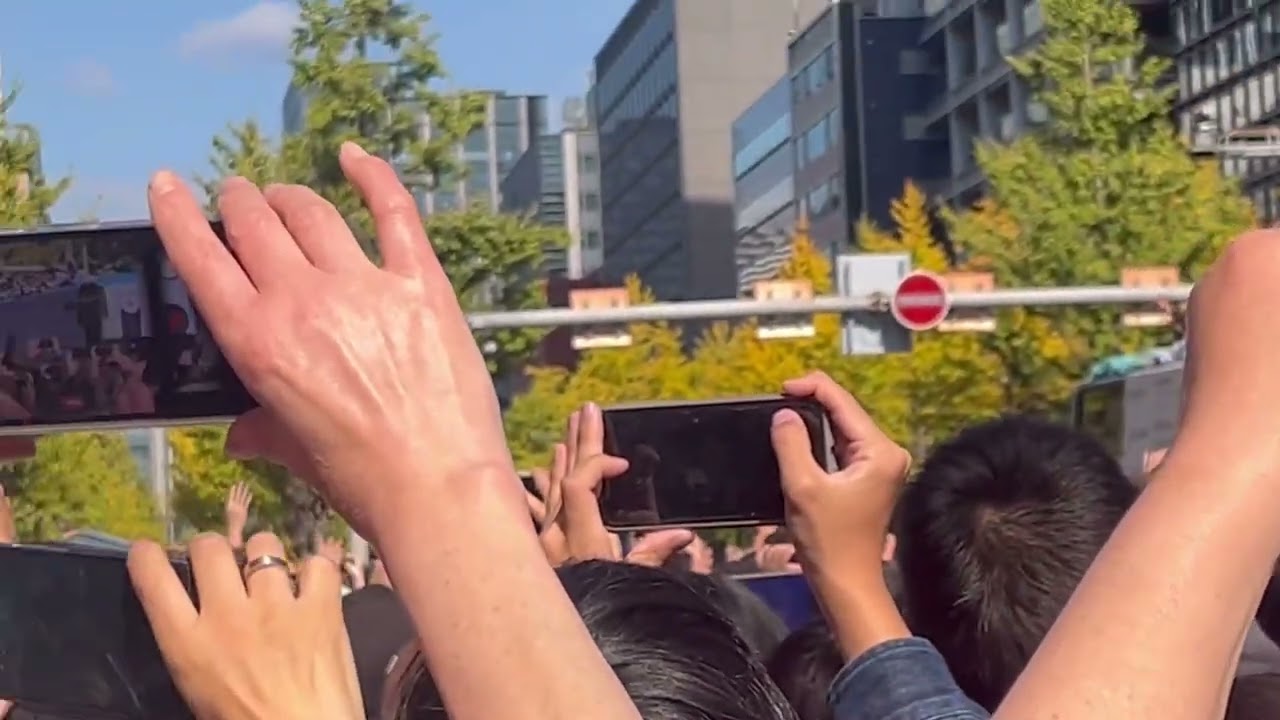 阪神タイガース優勝パレード行ってきました！最高のシーズンだった。