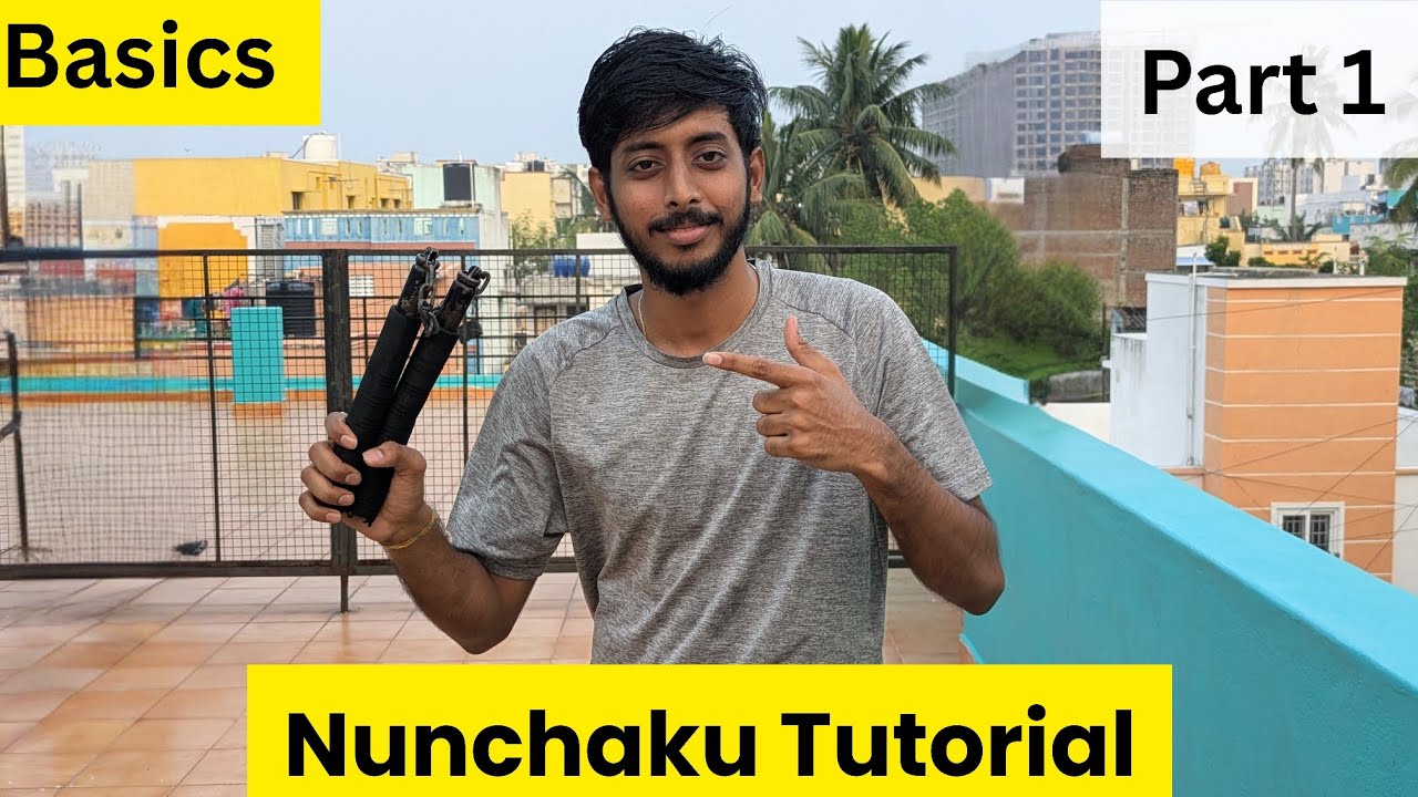 Basic Nunchaku Tutorial Part 1 - Telugu