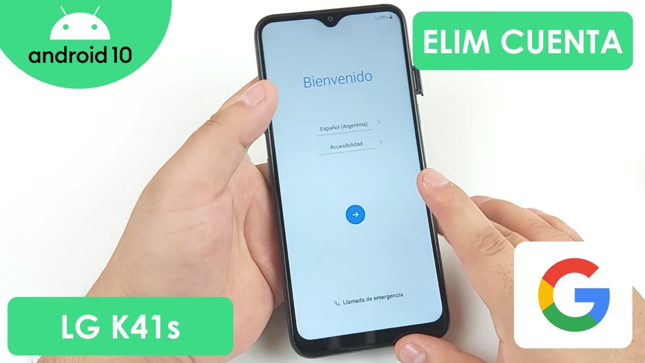 Eliminar Cuenta de Google LG K41s | Android 10
