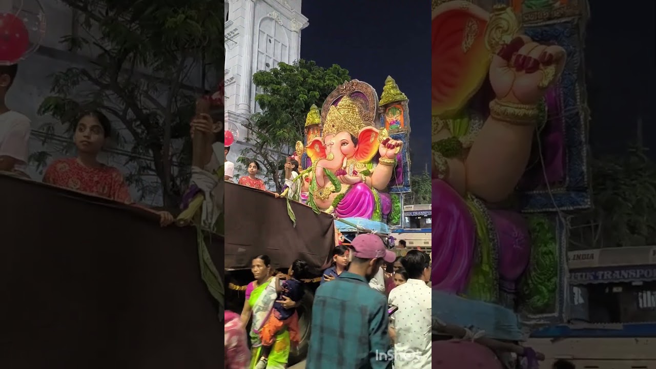 #hyderabadganeshvisarjan
