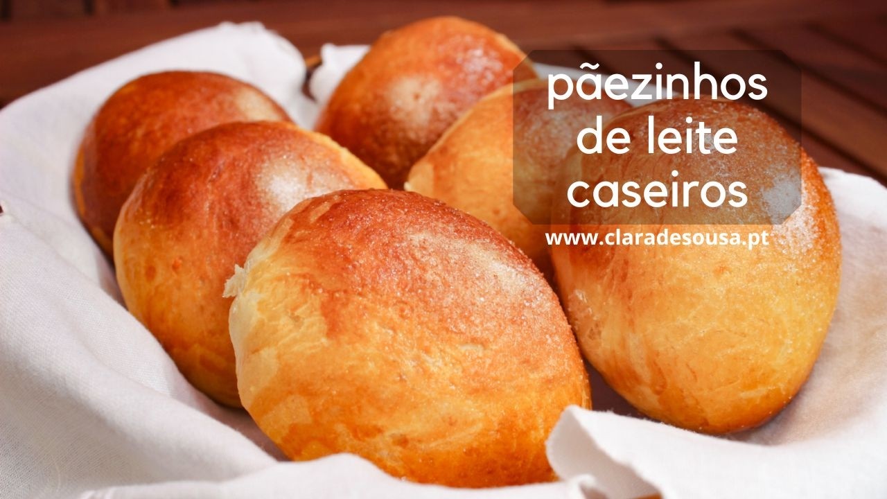 Pãezinhos de Leite Caseiros