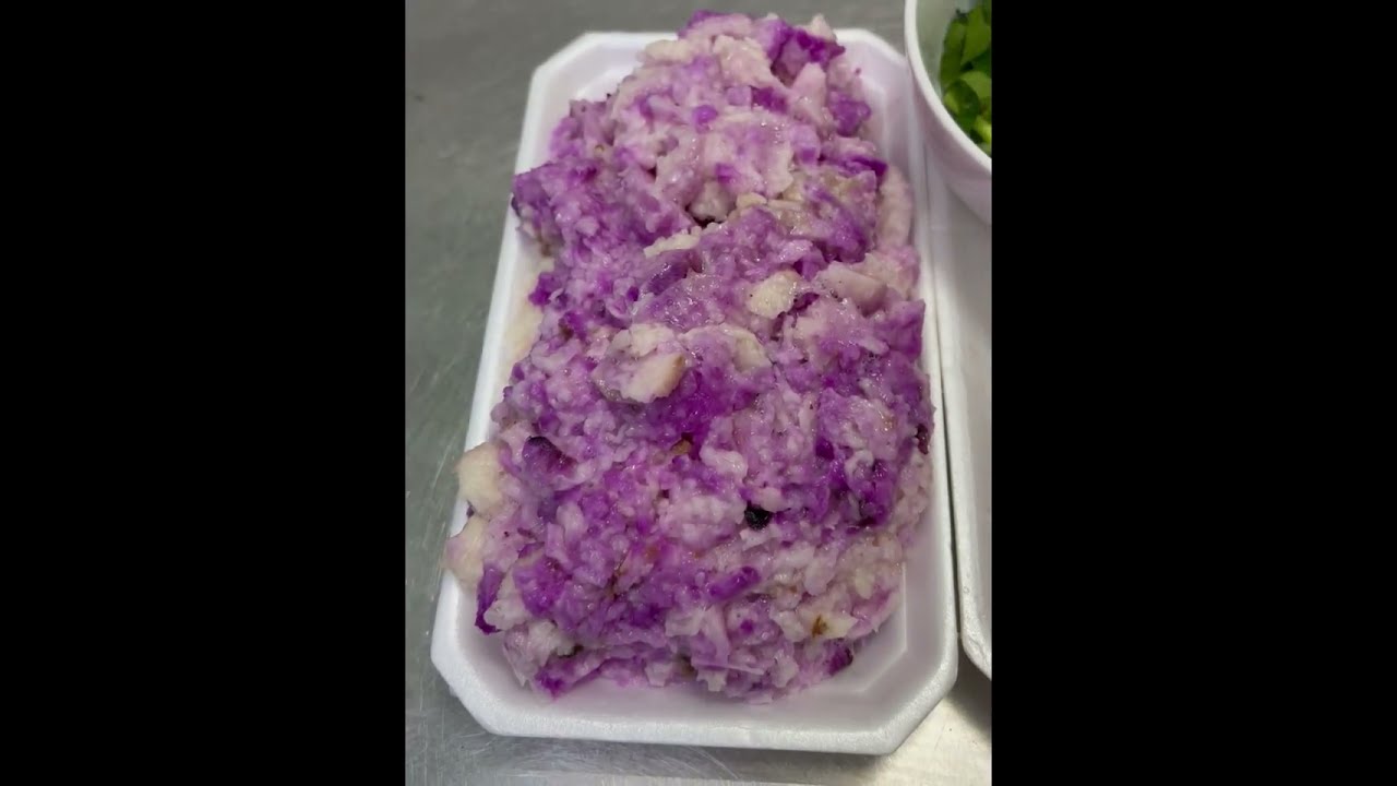 69- Cá chim chiên giòn, Cá ba sa phi lê kho tiêu, Canh khoai mỡ thịt bằm, Mướp xào hành và mề gà
