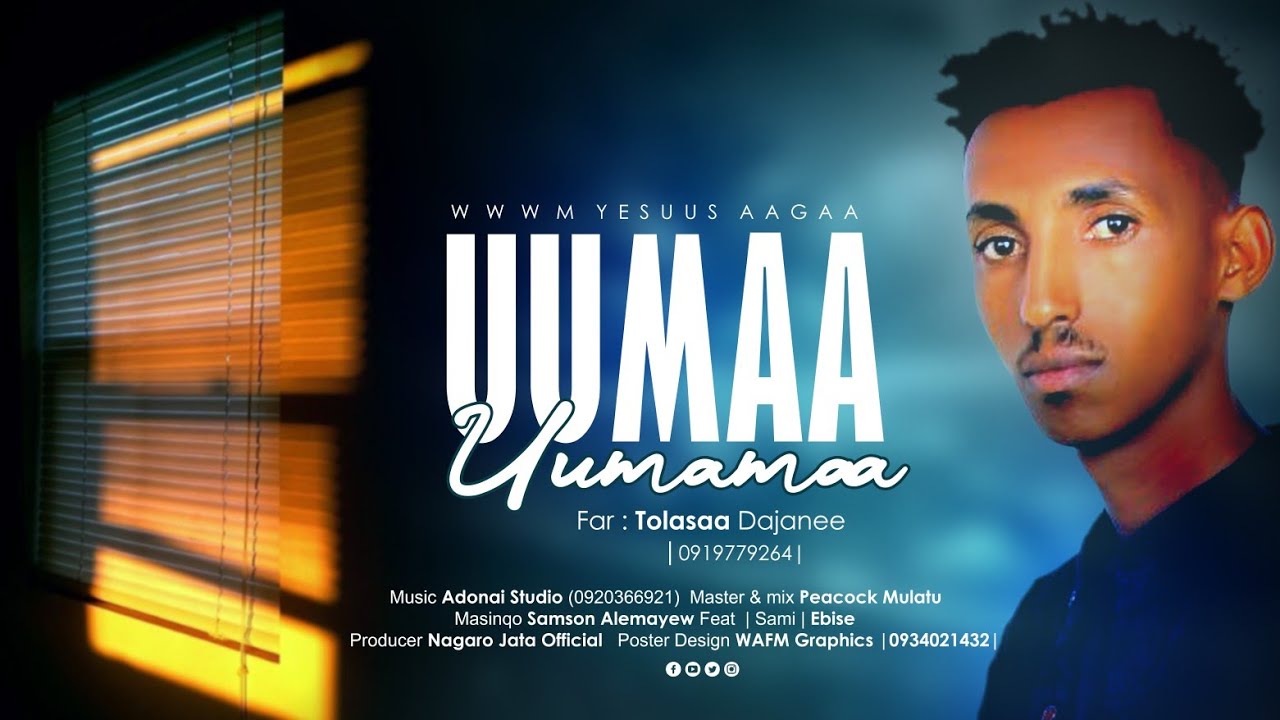 UUMAA UUMAMAA || Tolasa Dejene || New Ethiopian Afaan Oromo song || 2025/2017 || Official Video 