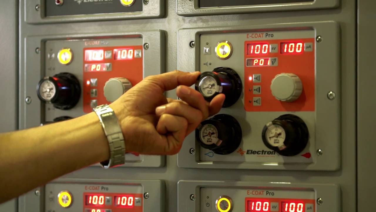 ELECTRON | Automatic Powder Coating System With Pretreatment