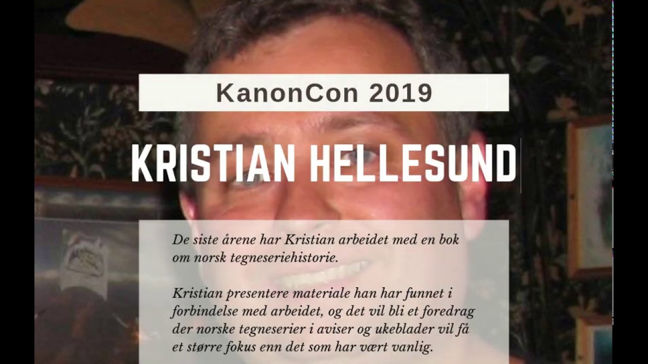 KanonCon 2019 - Kristian Hellesund