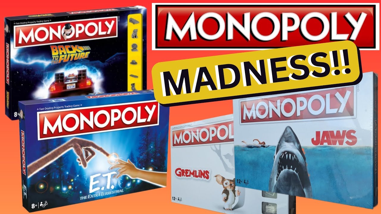 Have I LOST MY MIND? | Special Edition Monopoly sets | BTTF, Gremlins, Jaws & MORE!