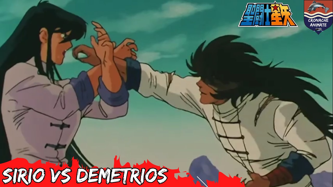 [I Cavalieri dello Zodiaco] ★ 34 - Sirio il Dragone vs Demetrios / Ohko ★ [Saint Seiya]