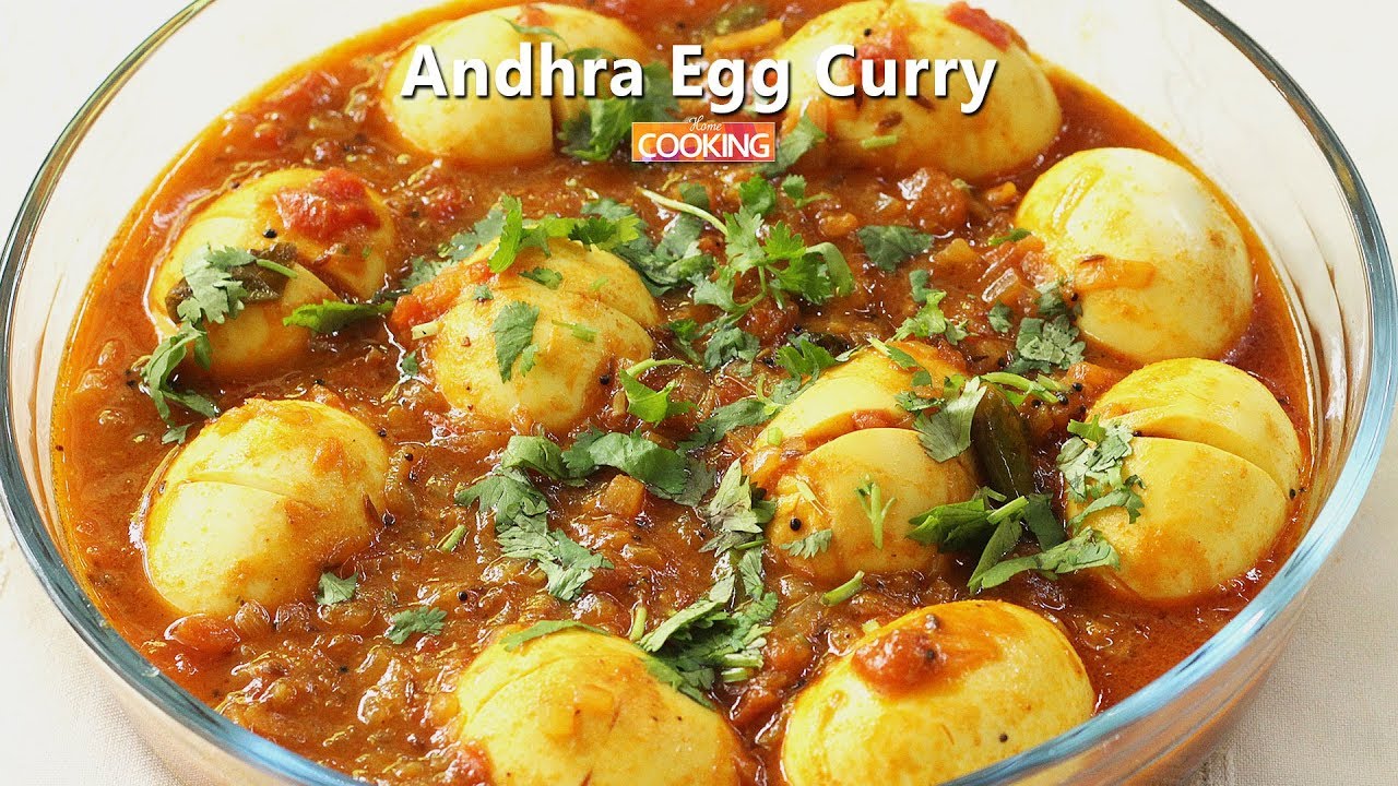 Andhra Egg Curry | Spicy Andhra Style Egg Pulusu Recipe