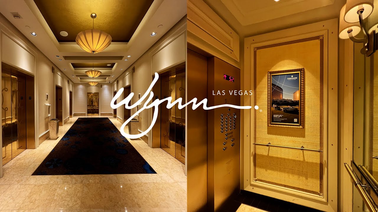 FAST & Beautiful ThyssenKrupp High-Rise Traction Elevators - Wynn Resort - Las Vegas, NV