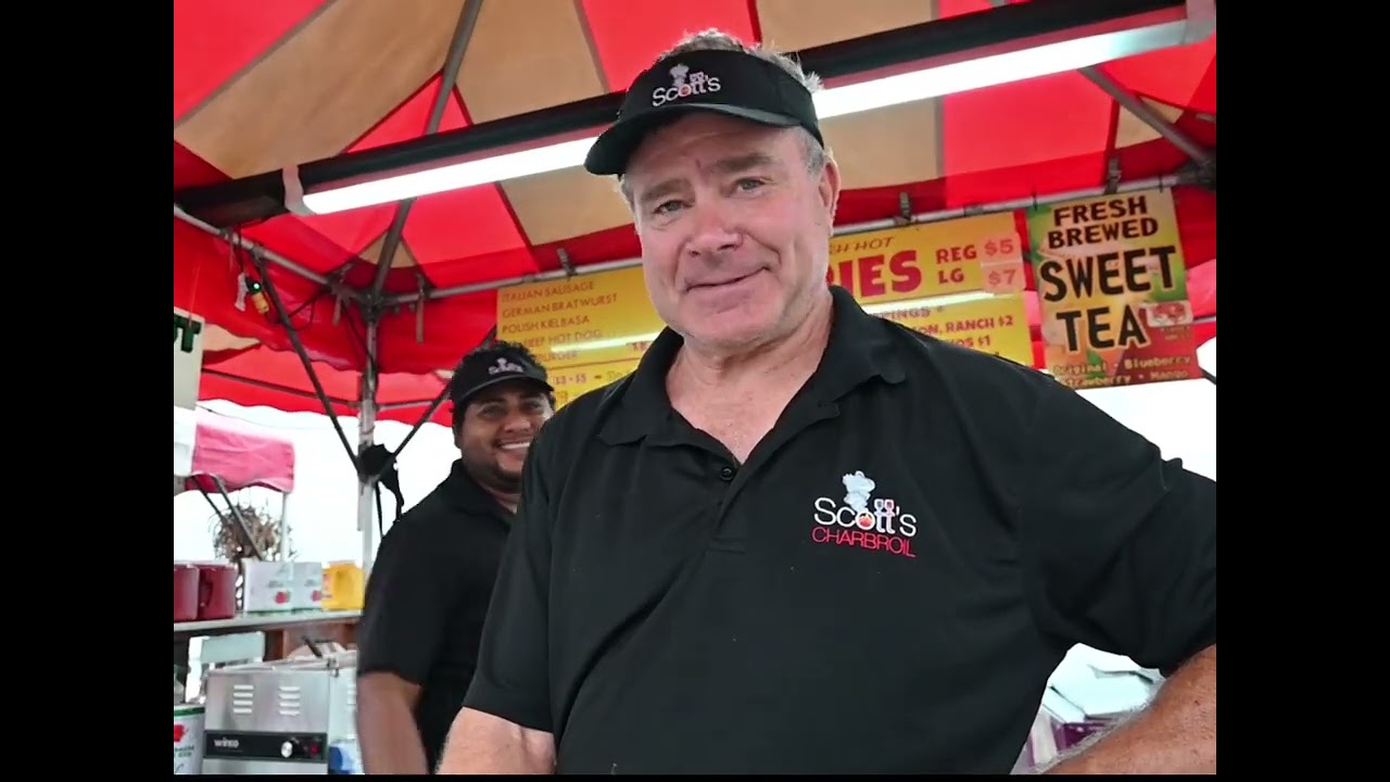 Scott Gumienny of Scott's Charbroil - 39 Years at Fryeburg Fair