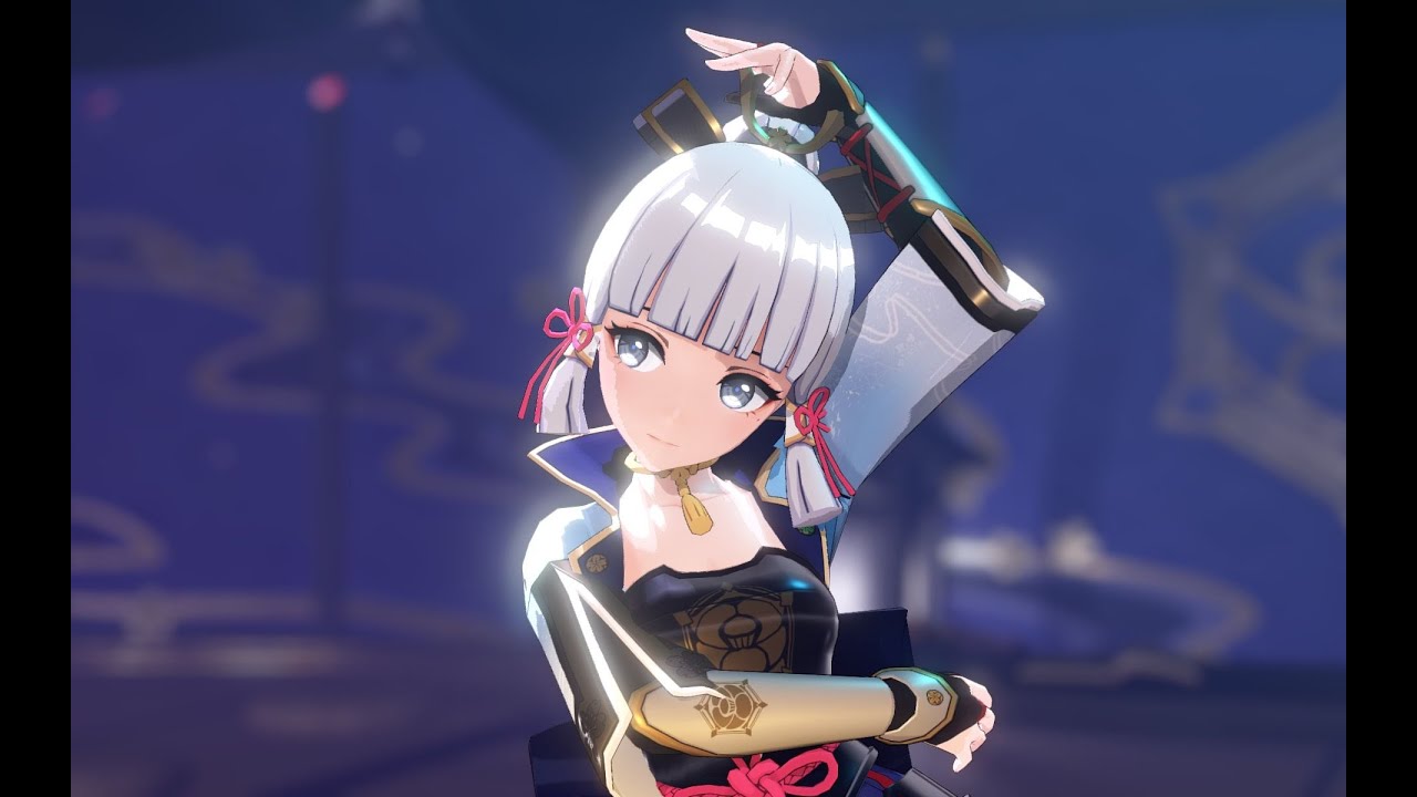 【Genshin Impact MMD/4K/60FPS】Ayaka【花月成双】 By 小球藻_Qz