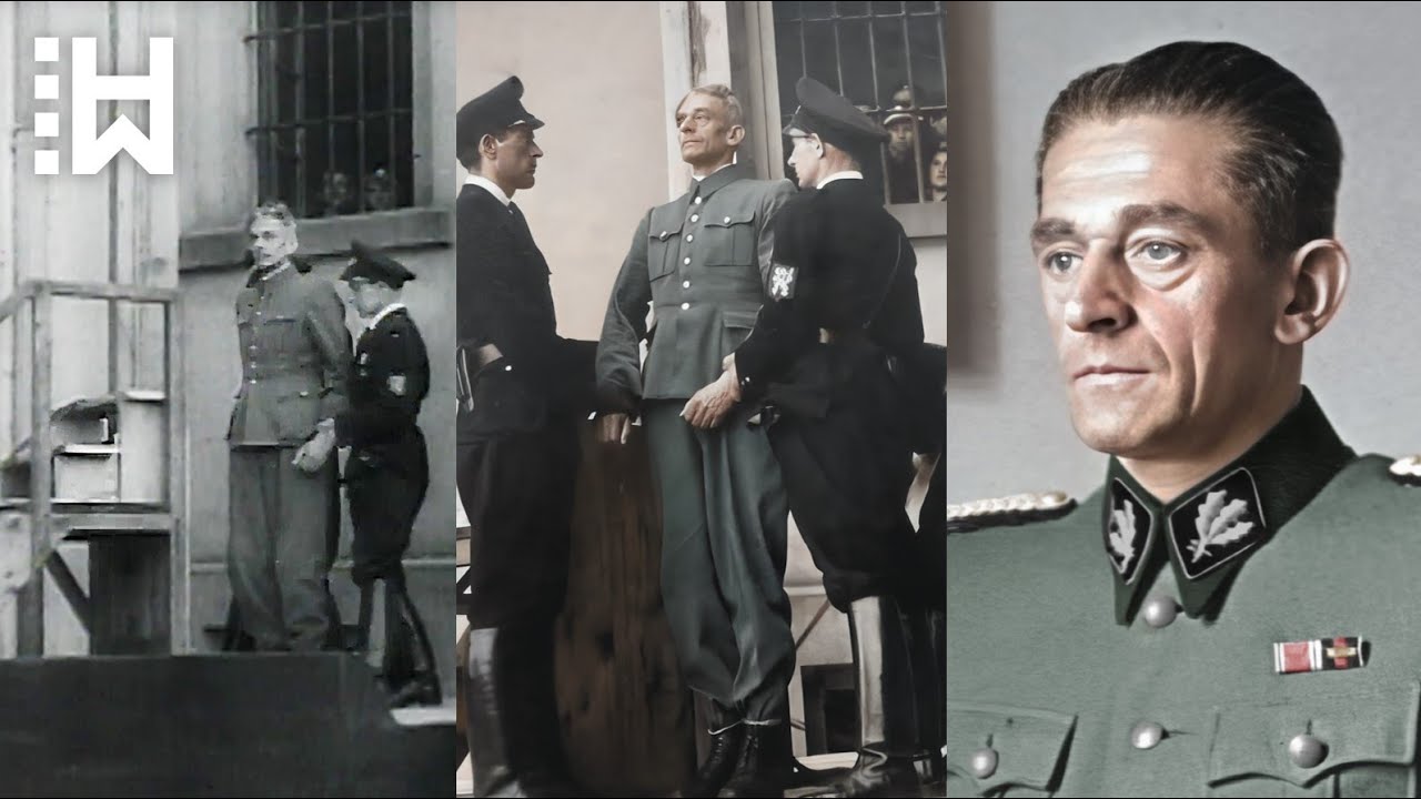 Public execution of Nazi general who massacred 100s of women & children- Karl Hermann Frank