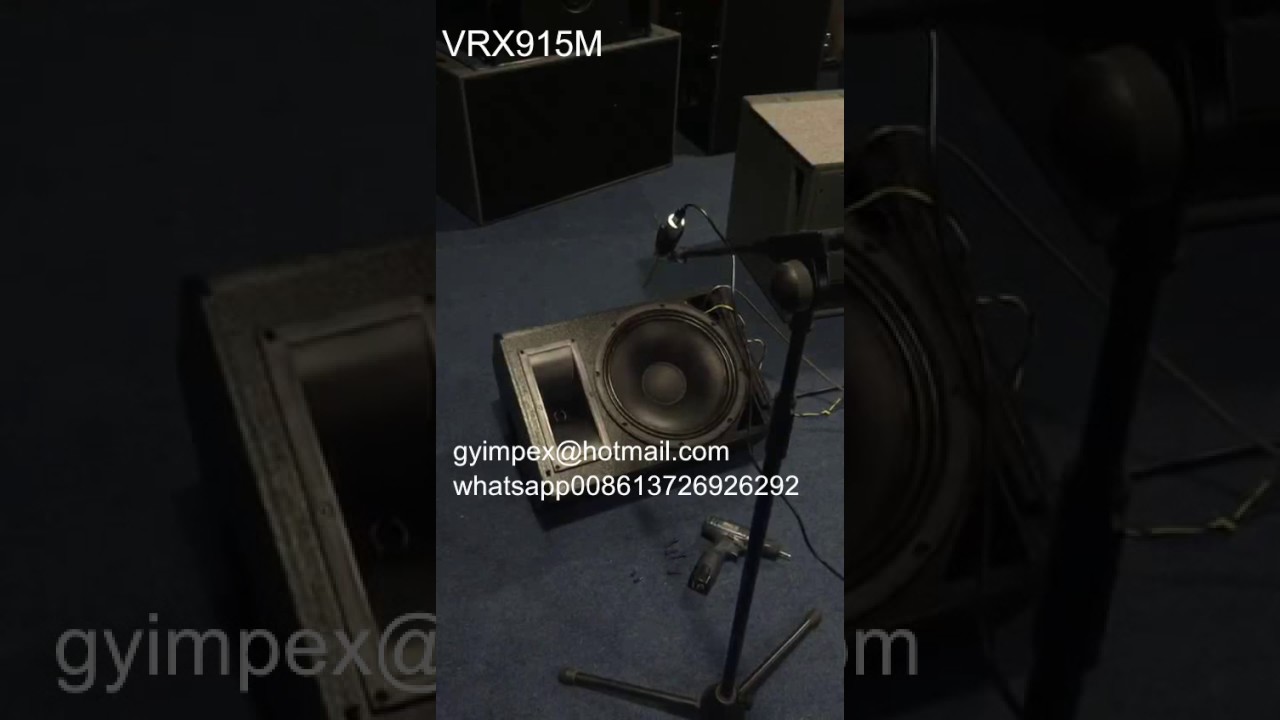 VRX915M monitor speaker GY AUDIO