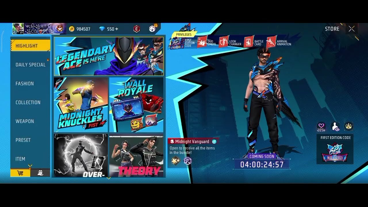 I BOUGHT NUMBER ONE EMOTE  FORM DAILY SPECIAL STORE ⭐ 