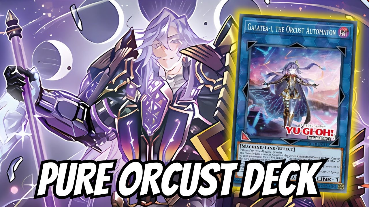 New ORCUST Support! INSANE Yugioh Deck Profile 2024 - MDPRO