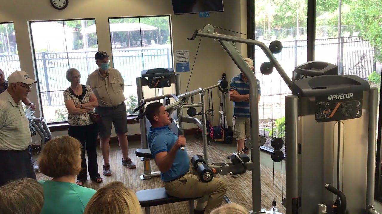 Windsor Lakes PRECOR Pull Down/Seated Row Training Video