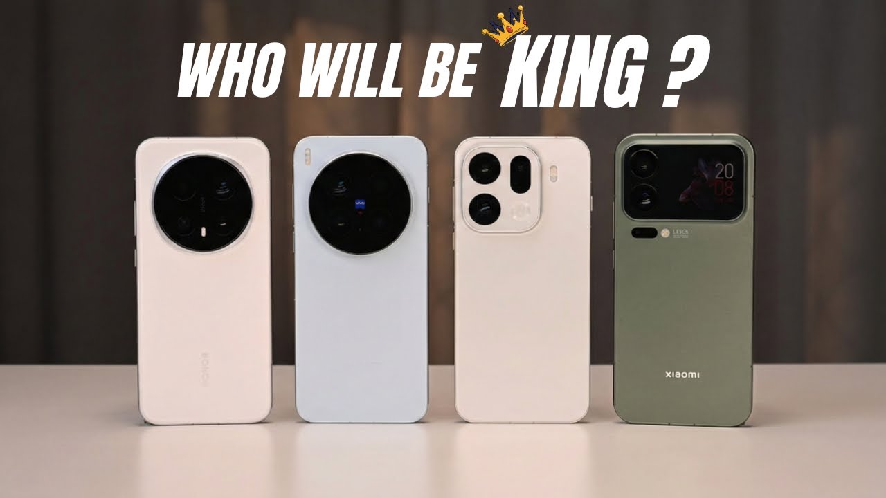 Who’s the REAL Camera King of 2025? X9 Pro vs X300 Pro vs Magic 8 Pro vs Xiaomi 17 Pro Max!