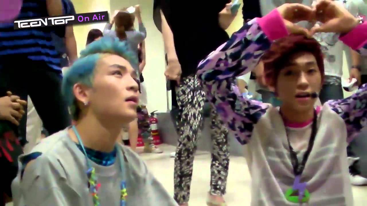 TEEN TOP On Air 120805 나랑 사귈래? 첫 방송 하는 날!