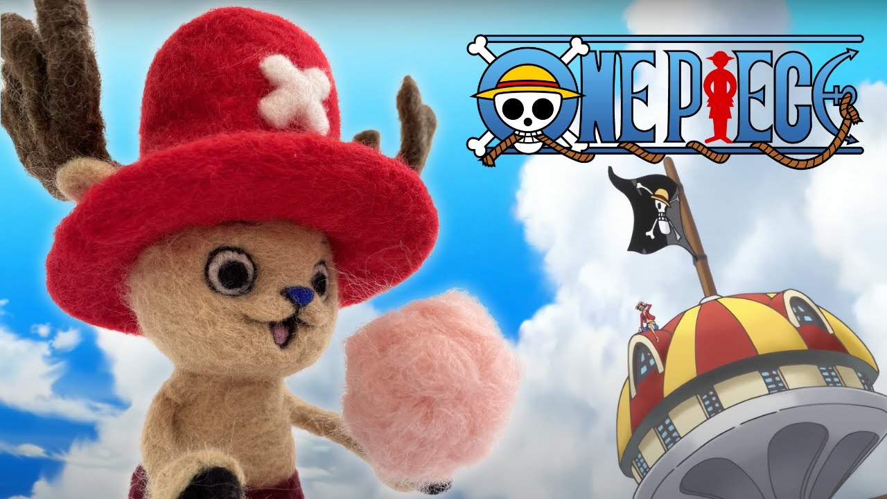 Making Tony Tony Chopper From One Piece! - Needle Felting