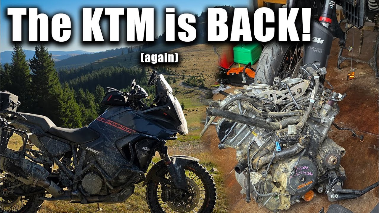 БОЛЬШЕ НИКАКИХ ДВИГАТЕЛЕЙ! KTM 1290 Super Adventure жив!