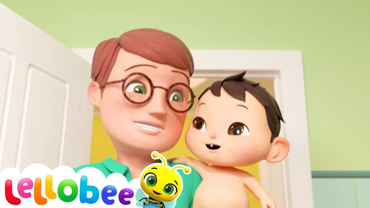 Baby Bath Song | Stem Learning Videos | Lellobee -   Nursery Rhymes for Kids