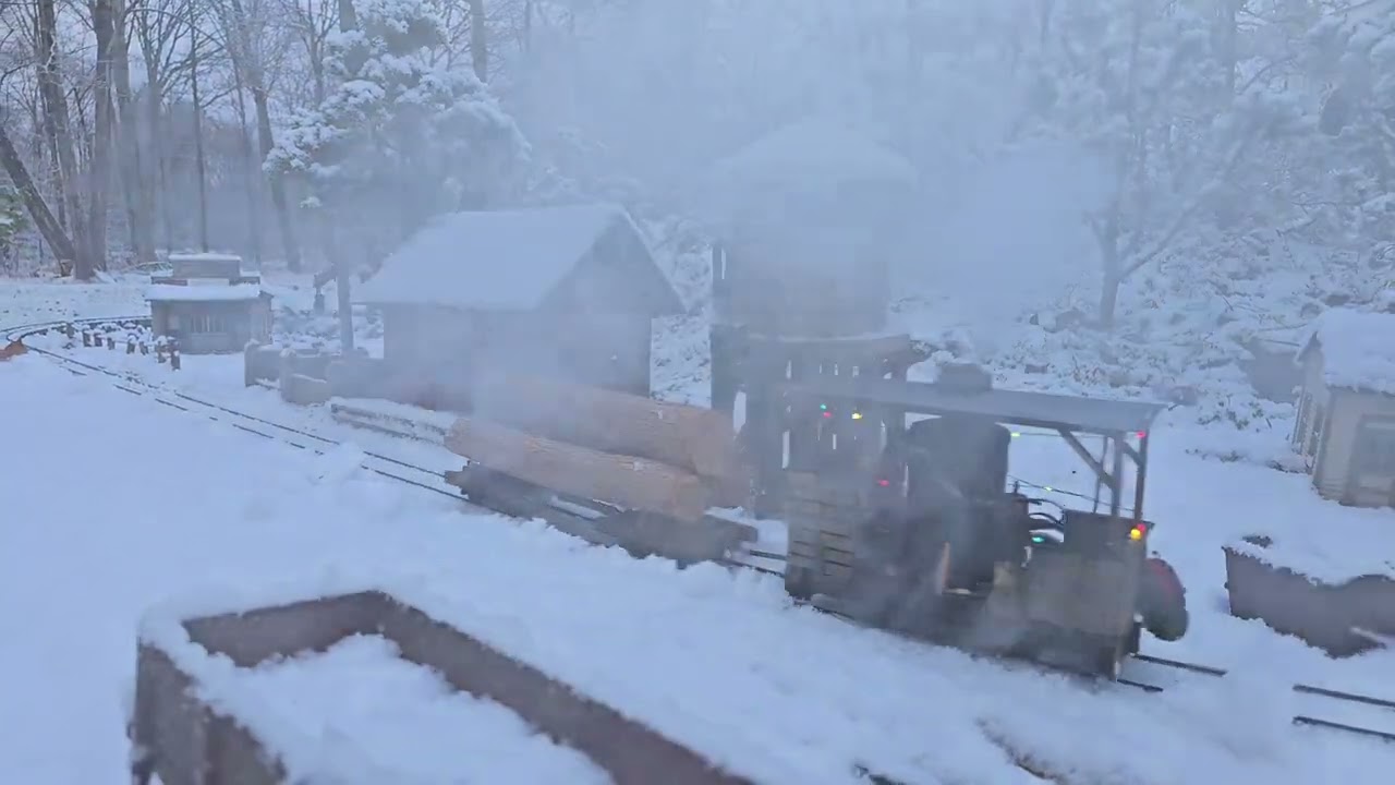 Regner Henery in fresh coating of snow