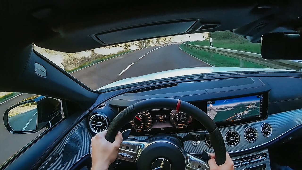 Mercedes-AMG CLS 53 Exhaust Sound POV Drive - Downshift & Upshift