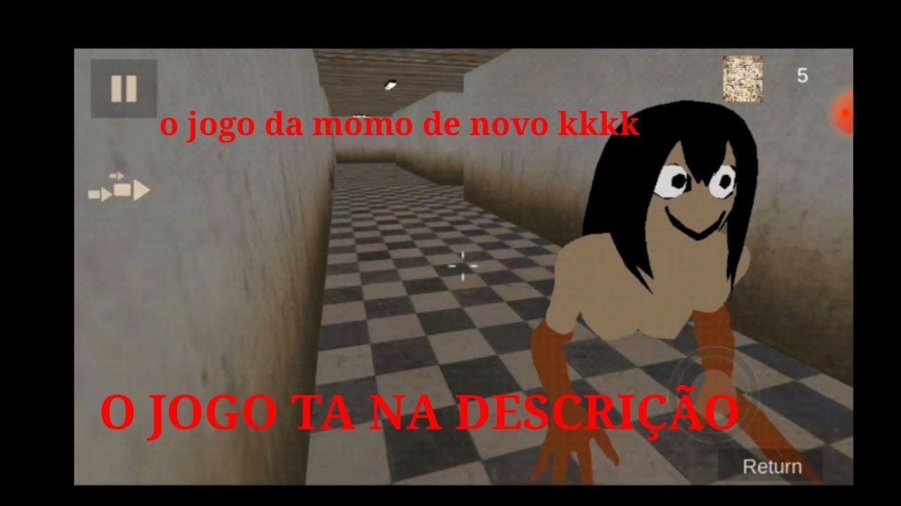 o jogo da momo de novo kkkkk