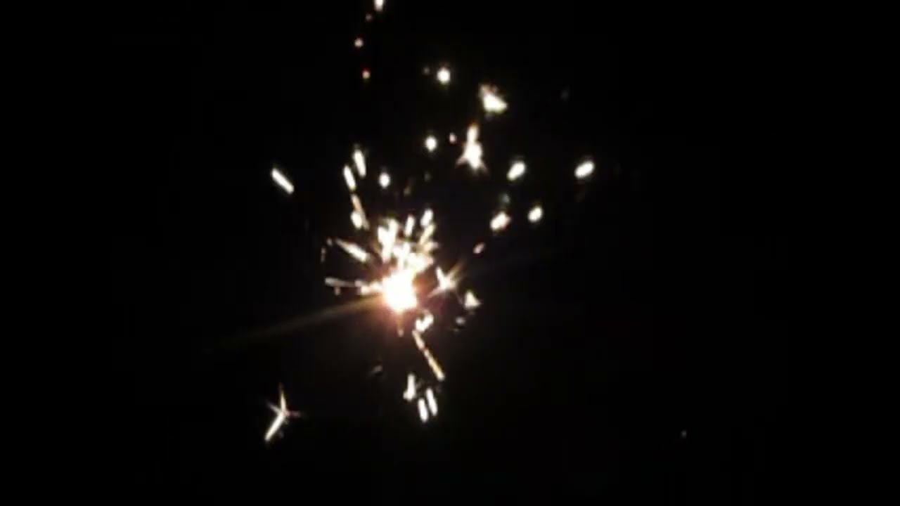 Sparkles Fires Slow Motion