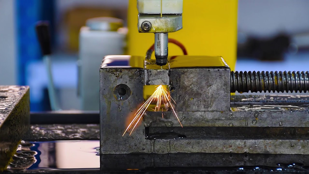 How to operate Desktop EDM drilling machine ?