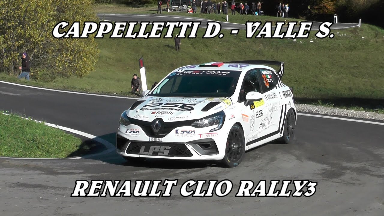 1° TRENTINORALLY 2023 | CAPPELLETTI DAVIDE - VALLE STEFANIA | RENAULT CLIO RALLY3 | VIDEOCLIP
