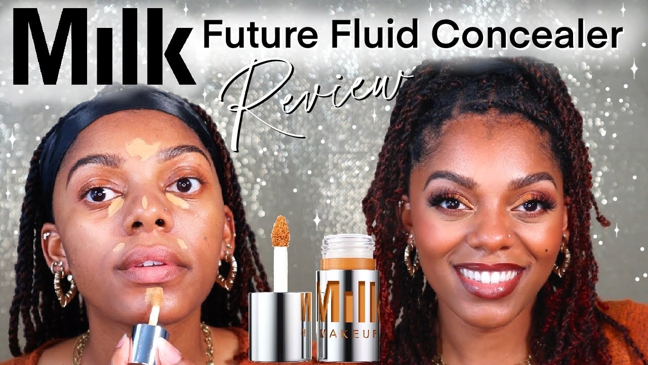 NEW MILK Future Fluid Concealer +8 Hr Wear Test  || Dreamer Reviews